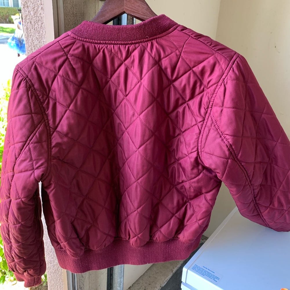 burgundy jacket - Picture 4 of 4
